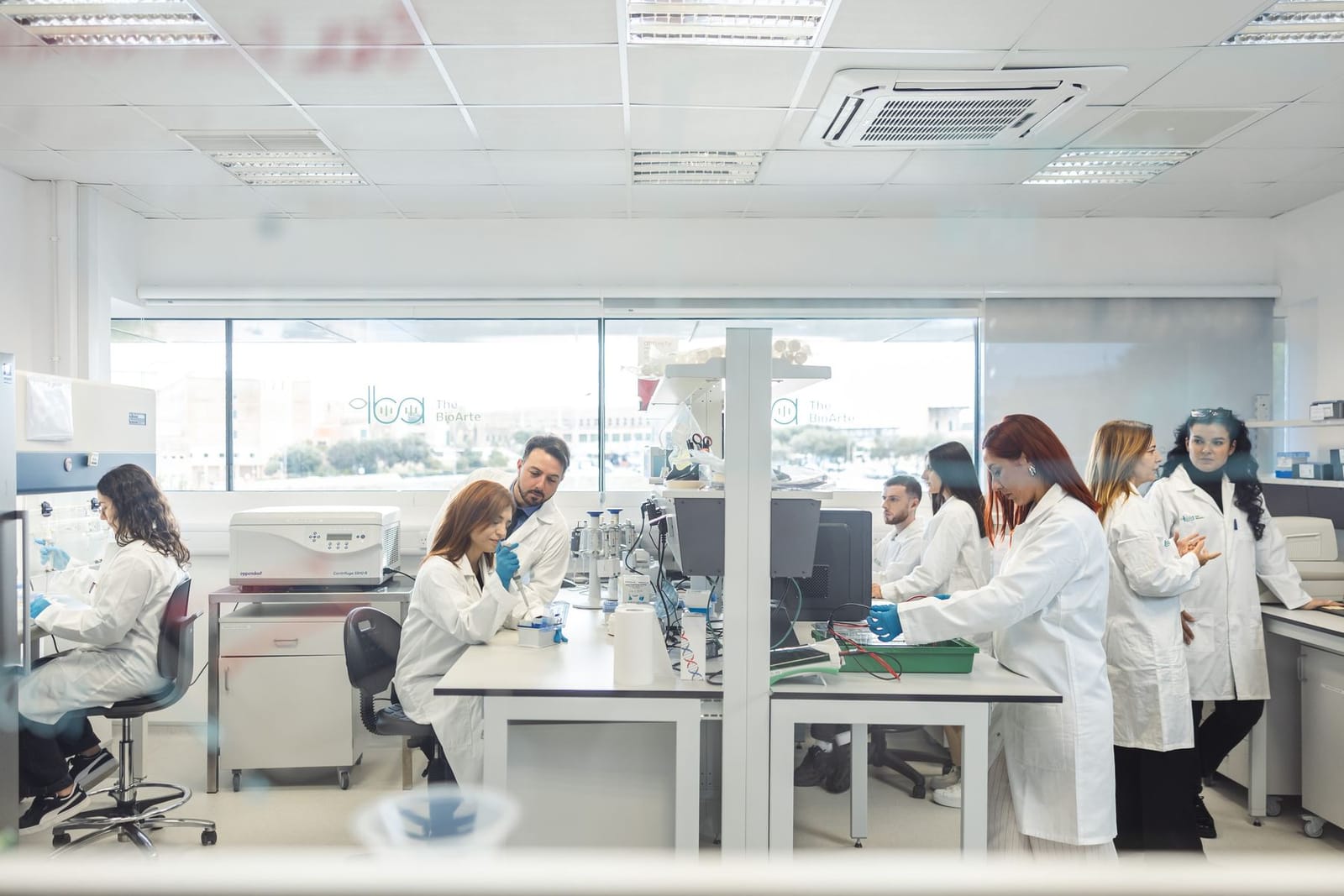 Laboratorio di ricerca sul microbiota